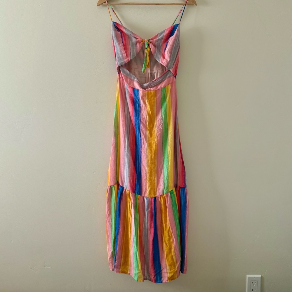 Endless Rose Front Tie Maxi Dress